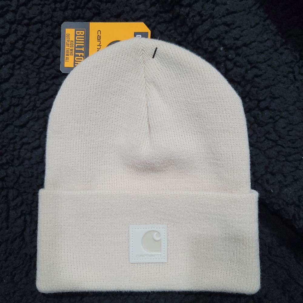 Carhartt Off-White(Malt)  Knit Beanie